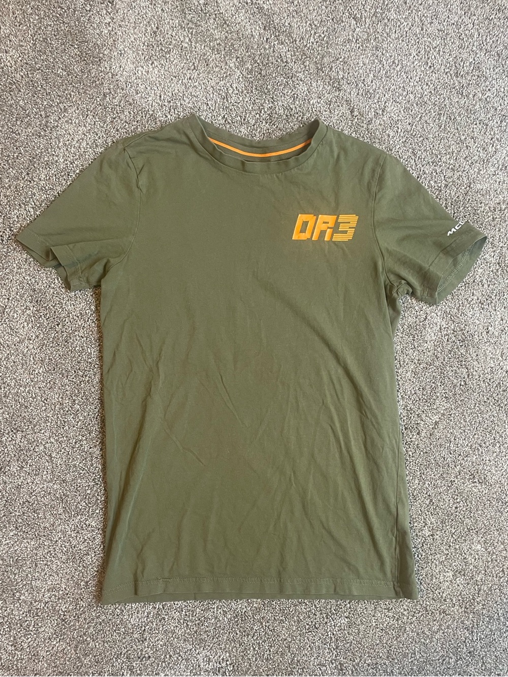 McLaren F1 Daniel Ricciardo Australia No3 Green T-Shirt XS